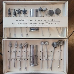 Seashell Hors d'oeuvre picks